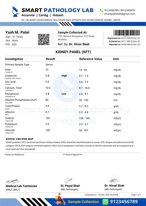 View Lab Reports / Book A Test .